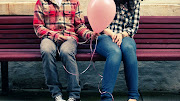 clever awesome love quotes cute couple on the bench baloon in hert cute love romantic love love images love www