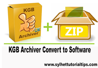 How do I KGB Archiver Convert to Software