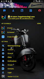 Download BBM MOD Vespa v3.3.2.31 Not Clone Terbaru Download BBM MOD Vespa v3.3.2.31 Not Clone Terbaru
