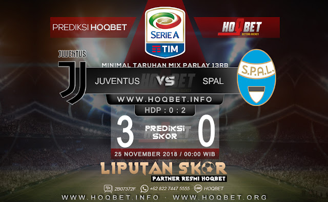 Prediksi Juventus vs SPAL 25 November 2018 http://www.liputanskor.com/