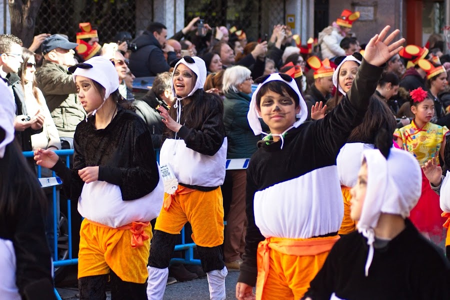Desfile del Año Nuevo Chino 2018. Año del Perro