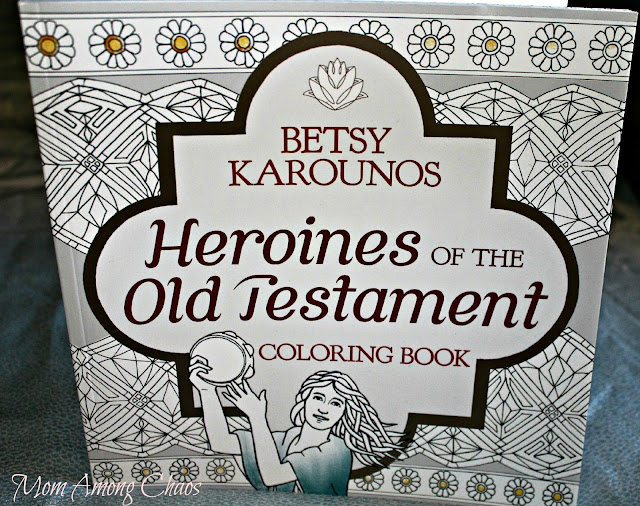 Heroines of the New Testament, review, coloring book, bible, meditation, relaxation, giveaway, review