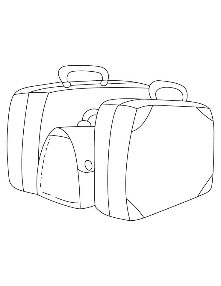 Dessins et Coloriages Page de coloriage grand format à imprimer  lot