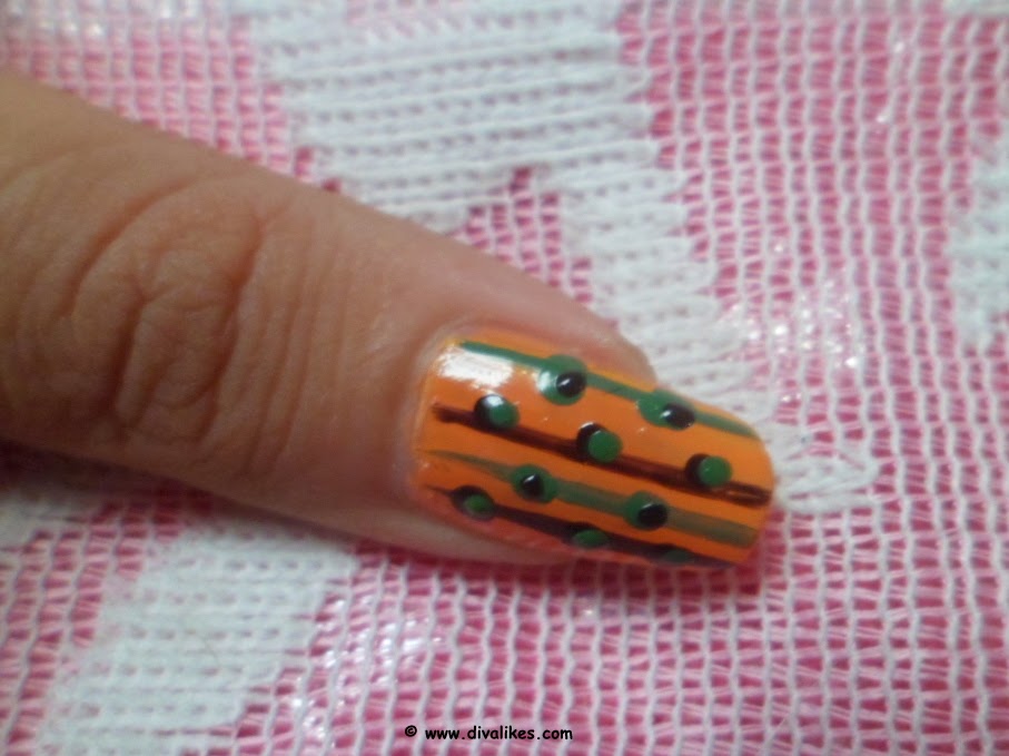 Curtains Nail Art Tutorial Diva Likes