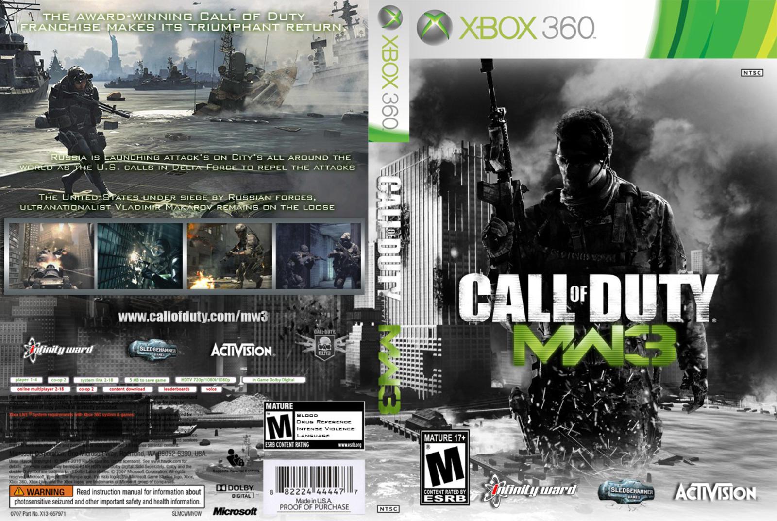 [ Juego ][ XBOX 360 ] Call of Duty Modern Warfare Collection [1,2,3