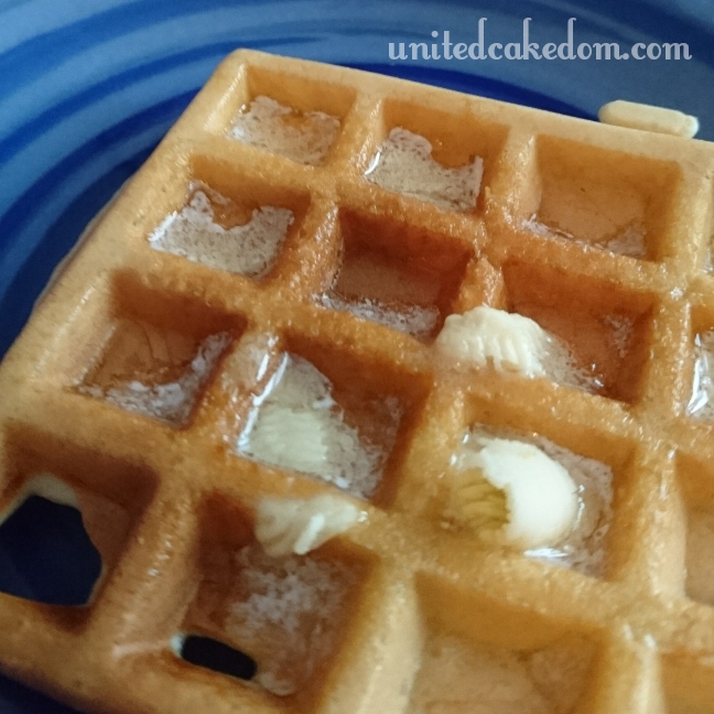 United Cakedom Easy Waffles from Jamie Oliver