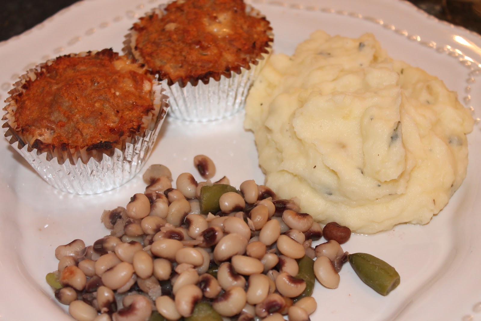 Susannah Styles Skinny Turkey Meatloaf Cupcakes & NotSoSkinny Mashed
