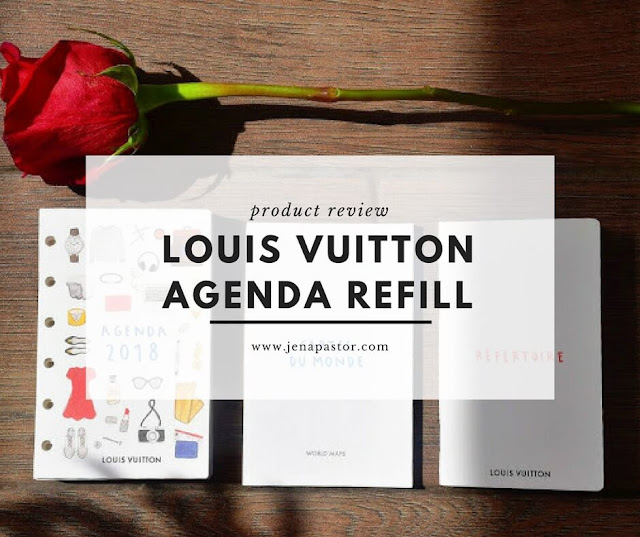 Louis Vuitton 2018 Agenda PM Refill Review - Jena Pastor | Travel, Food, and Lifestyle Blog
