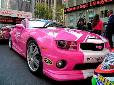 Chevrolet Racing, NASCAR Go Pink Camaro SS pace car