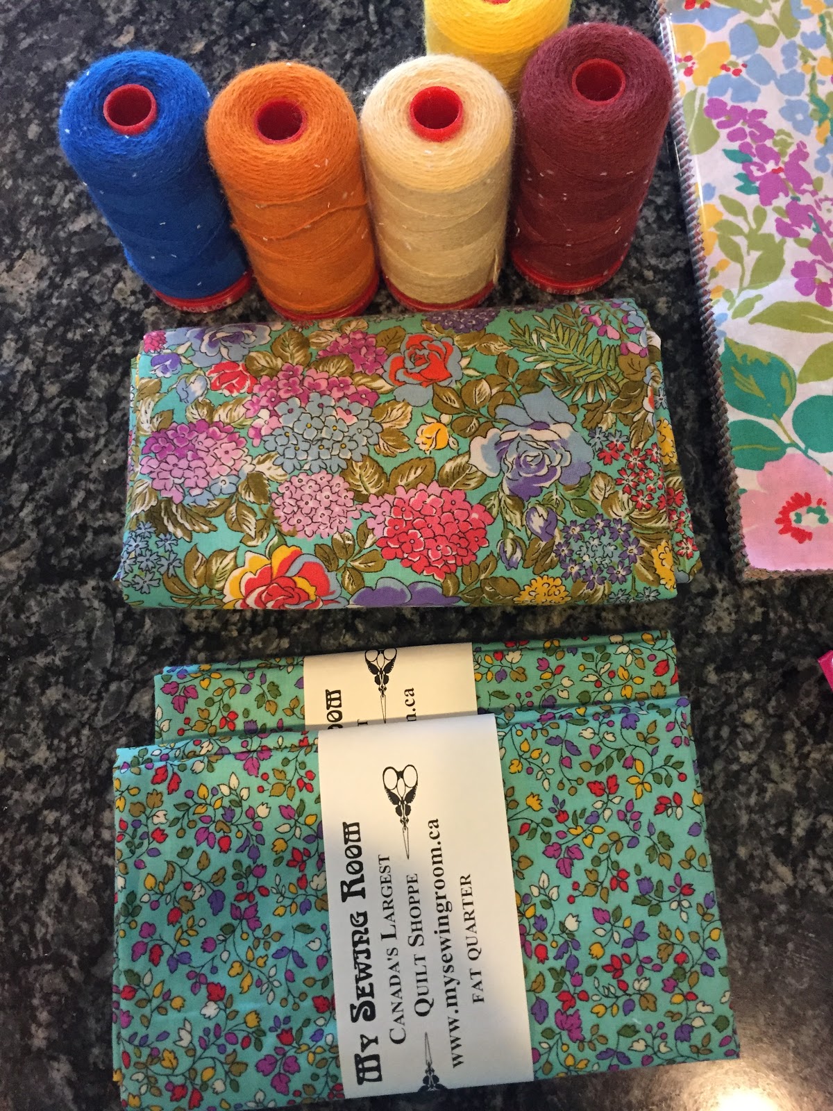 Sweet P Quilting and Creations Calgary Quilt Shops...and the LOOT!