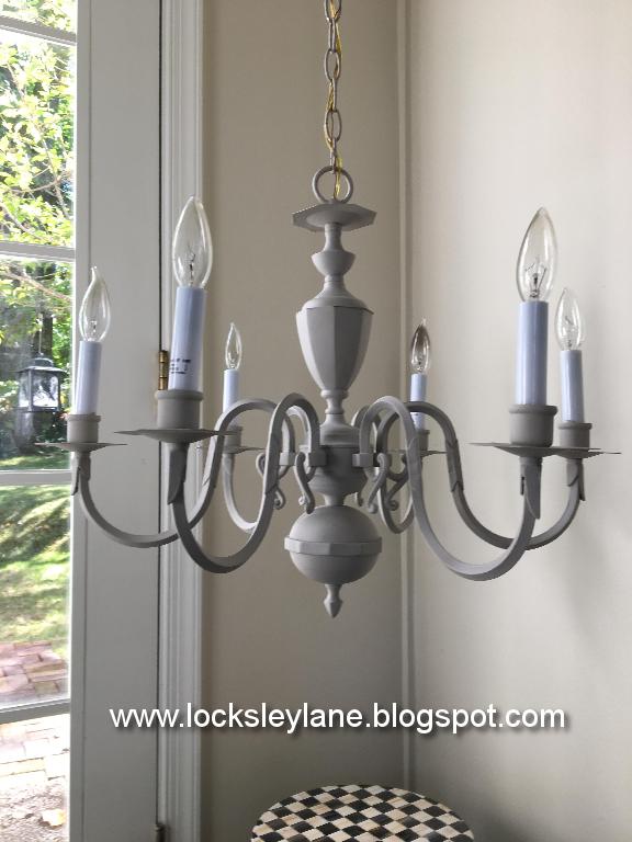 Locksley Lane Painting Brass Try A Chandelier
