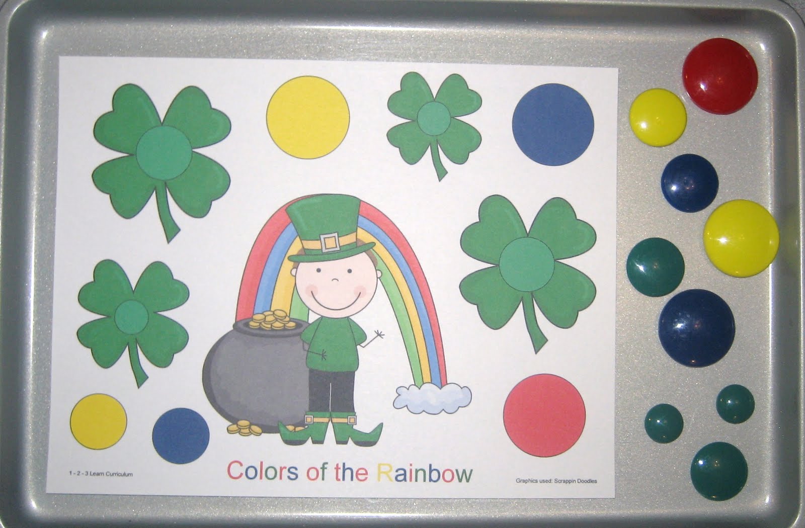 1 - 2 - 3 Learn Curriculum: More magnetic Sheets