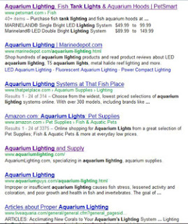 Aquarium Lighting; Search Results