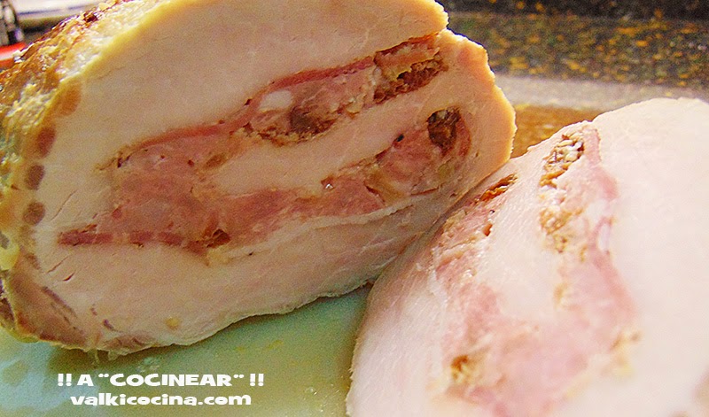 Lomo de cerdo relleno