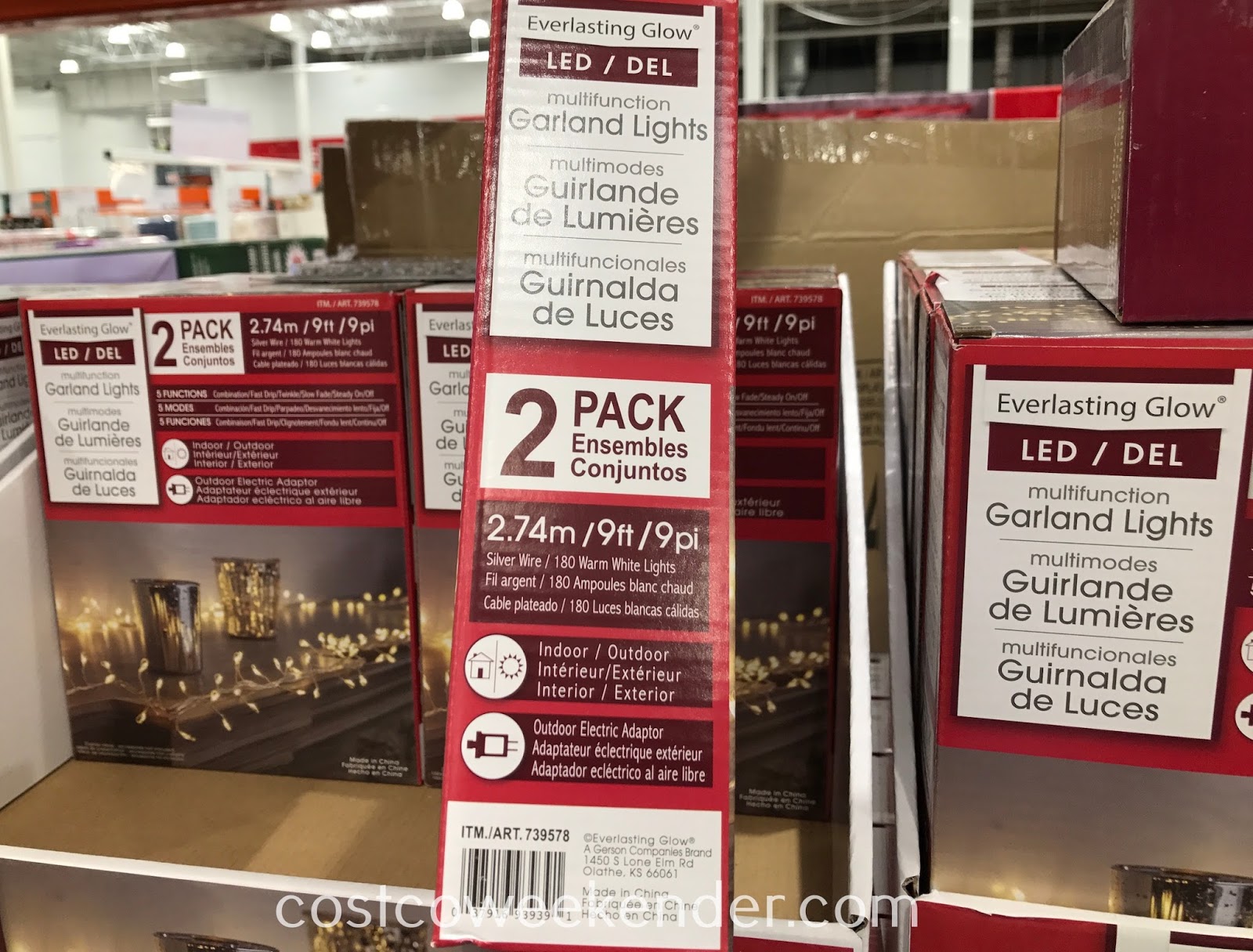 Mini Multifunction Garland LED Lights Costco Weekender