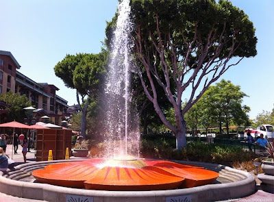 Poppy Fountain Downtown Disney Disneyland Resort California