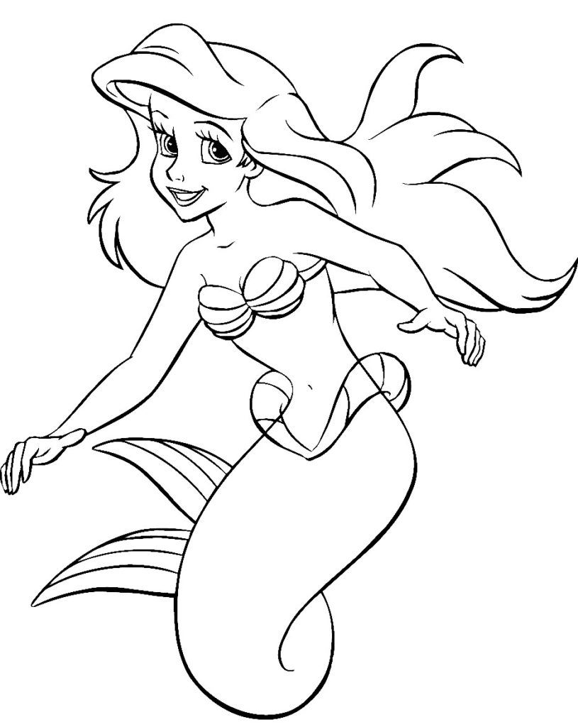 Top Little Mermaid Flounder Coloring Pages Library - Coloring Pages