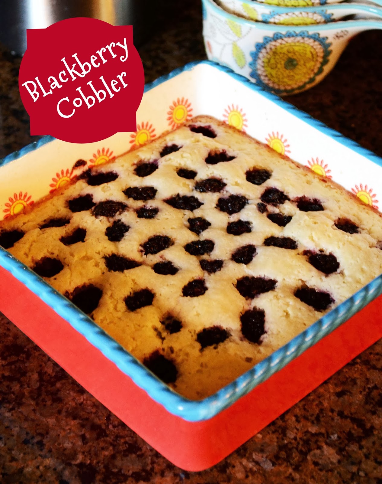 Saucepans & Superheroes Blackberry Cobbler