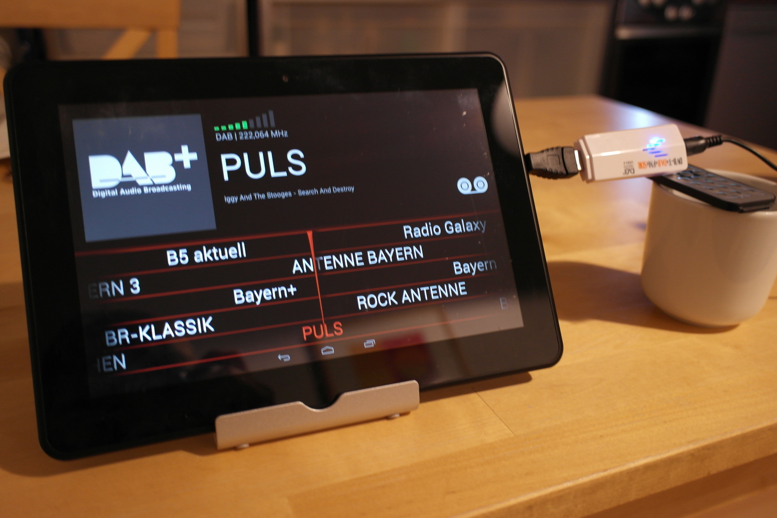 Das AndroidHandy als DABRadio Social Media ToolBox
