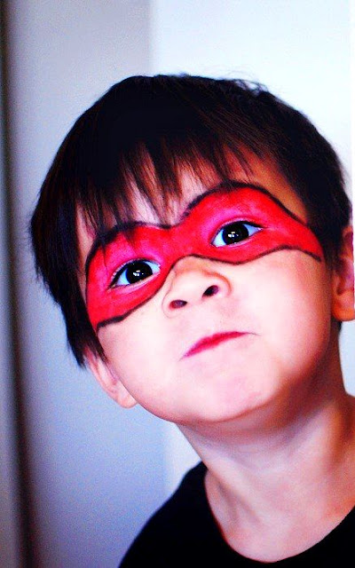easy face paintings for boys