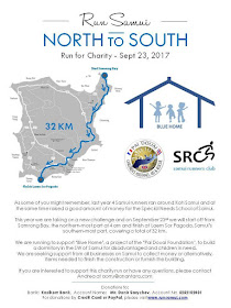 Run Samui, North to South run, 23rd September, 2017