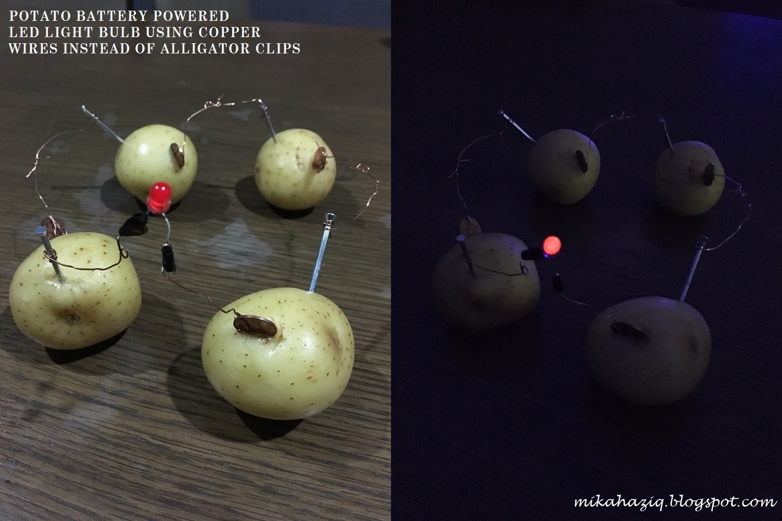 Potato And Light Bulb Experiment 46