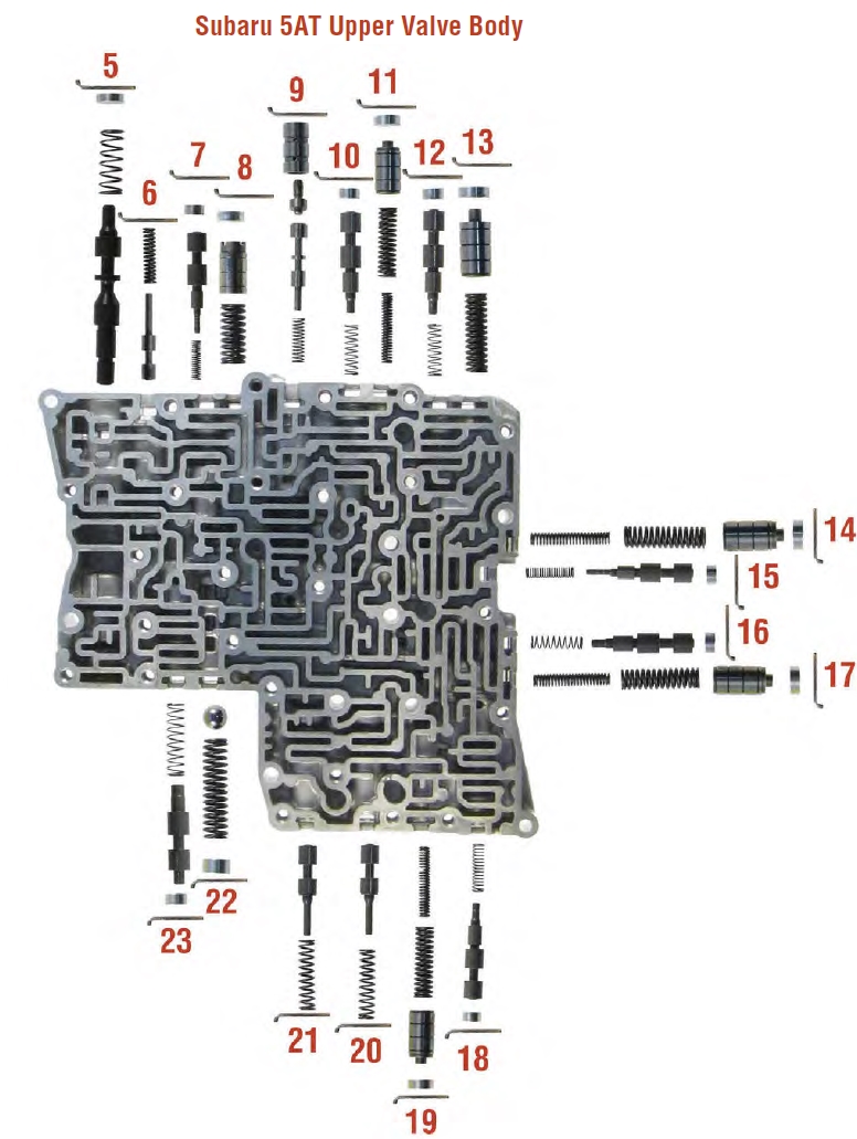 Penjelasan Tentang Valve Body 5AT Subaru Montir Pro Indonesia