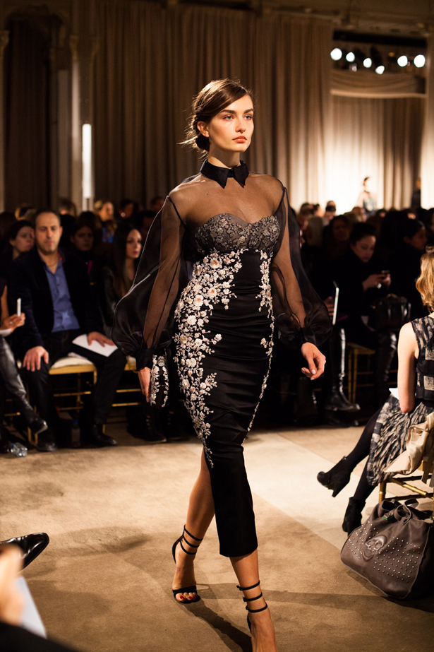 Marchesa Gowns dress New York Fashion Week 