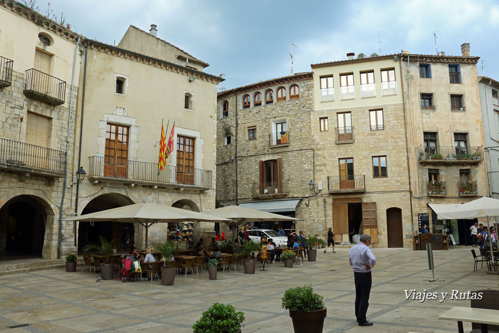 Plaza Mayor de Besalú, Gerona