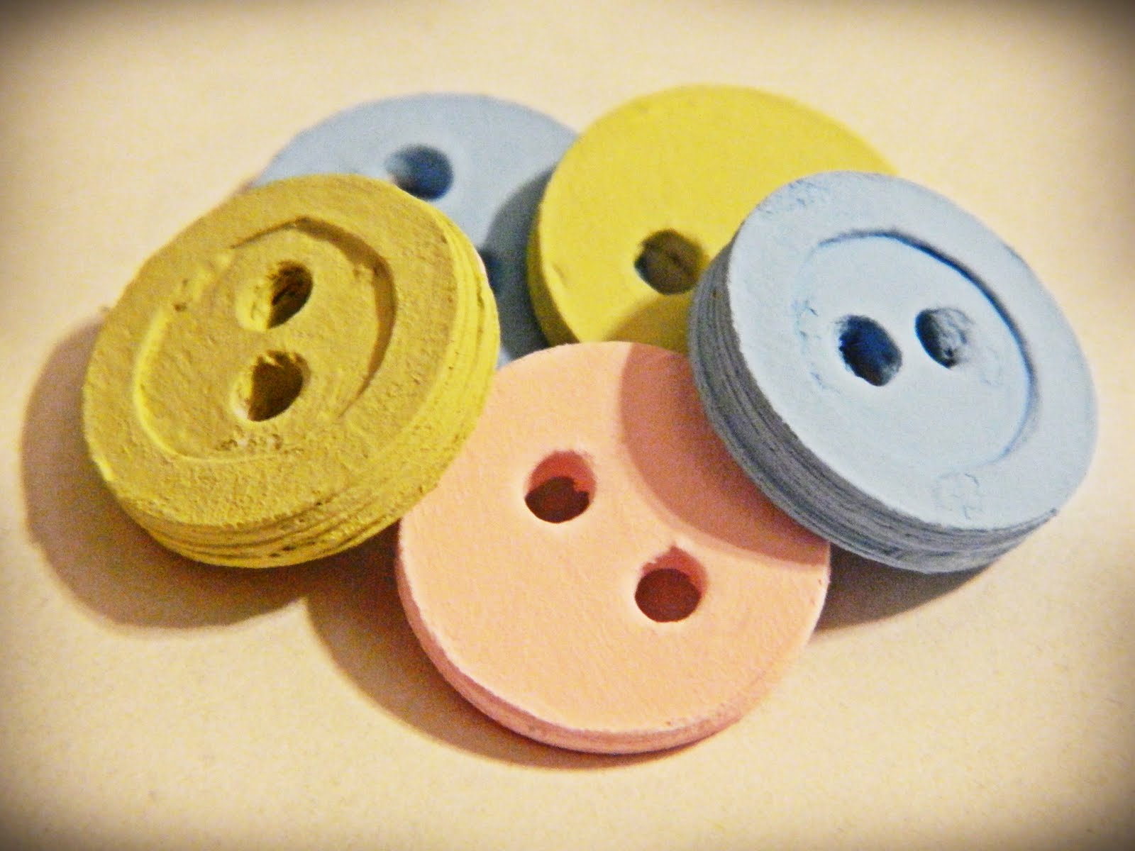 Paper Pendulum Paper Buttons