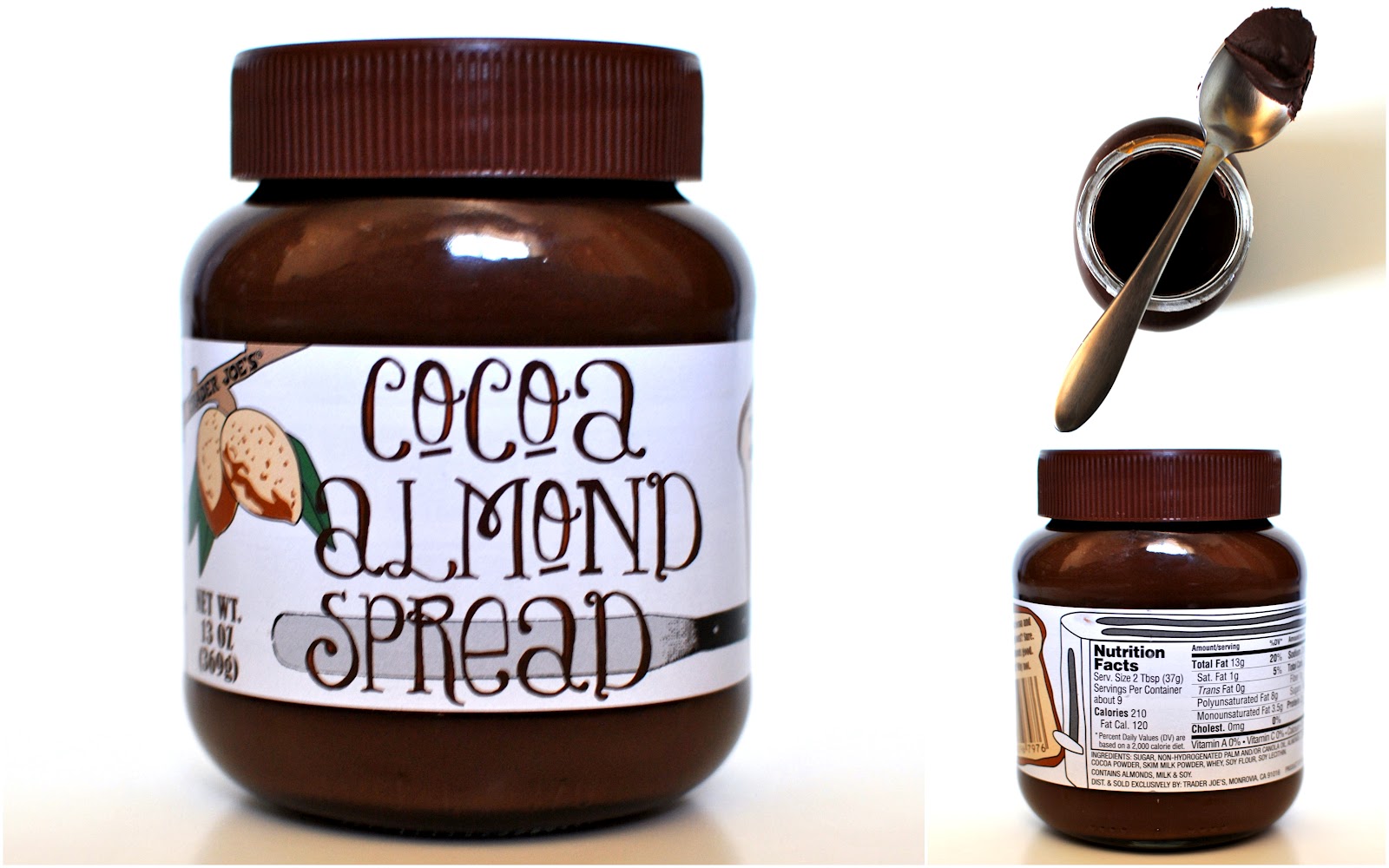 A Clove of Garlic, A Pinch of Salt My Confession... (Cocoa Almond Spread)