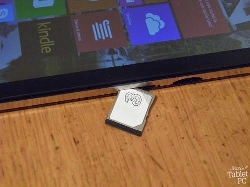 Mediacom SmartPad iPro W810, microSIM su slitta
