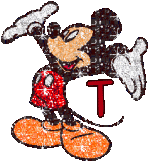 Alfabeto brillante de Mickey Mouse t.