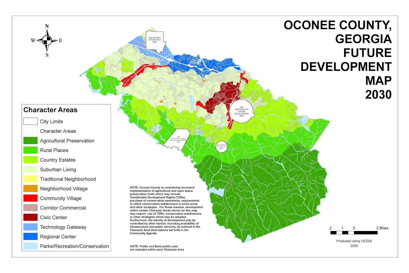 Oconee County Observations Draft Of Update To Oconee County