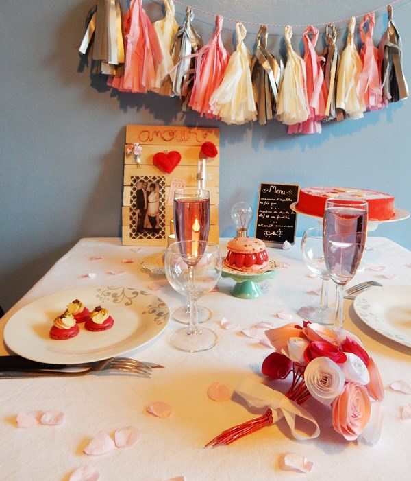 Déco de table : Saint Valentin - Caro Dels - Blog DIY et loisirs créatifs
