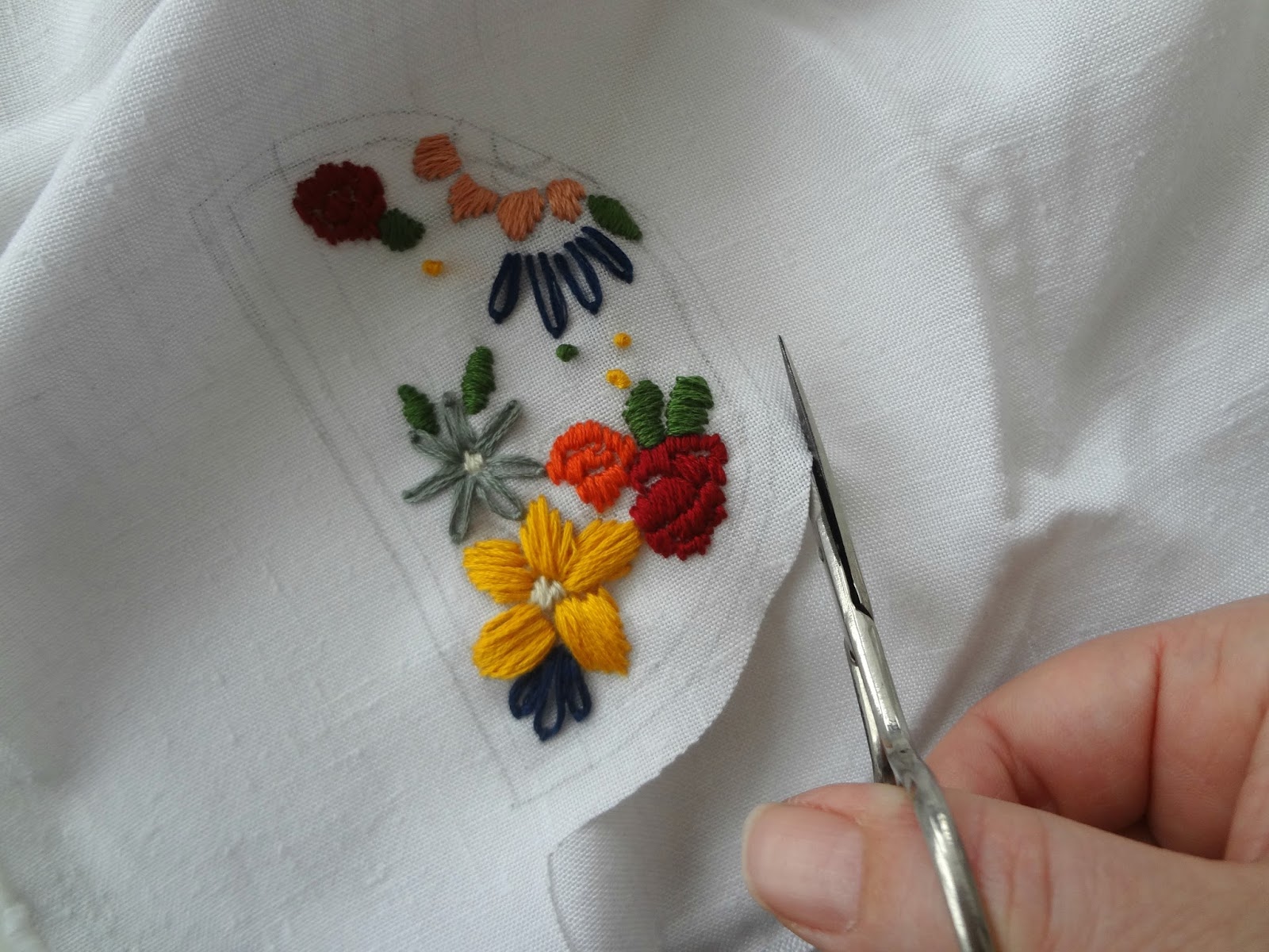 Little Treasures Embroidered Pendant DIY