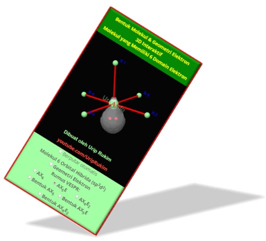 Bentuk Molekul Axmen Lengkap Visual 3d Interaktif Urip Dot Info