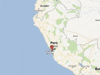 mapa epicentro temblor lima 30 octubre 2012 tarde