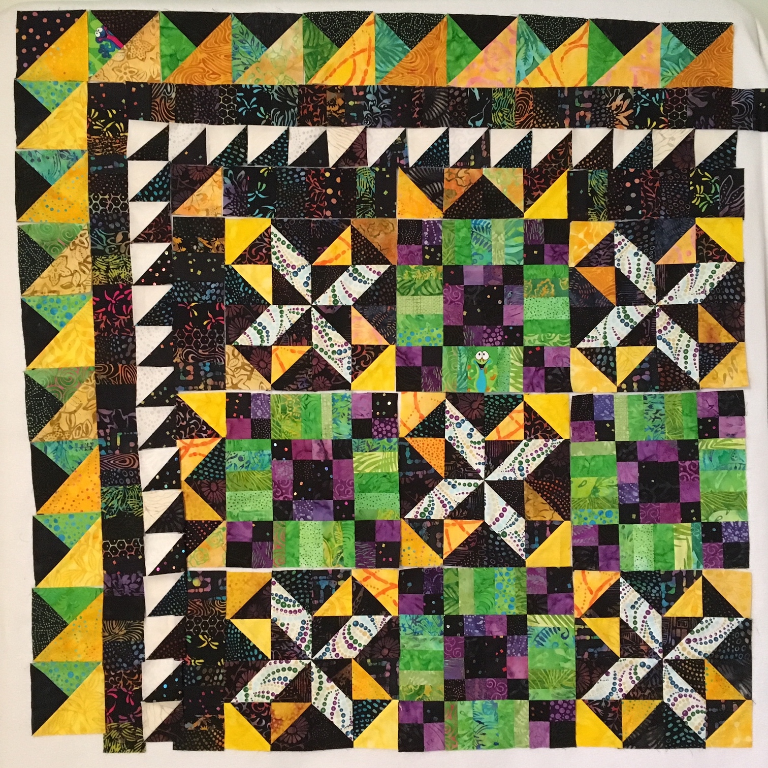 Susan's Quilt Creations Quiltville Good Fortune Mystery Quilt