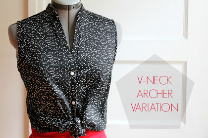 How To Draft A V Neck Pattern