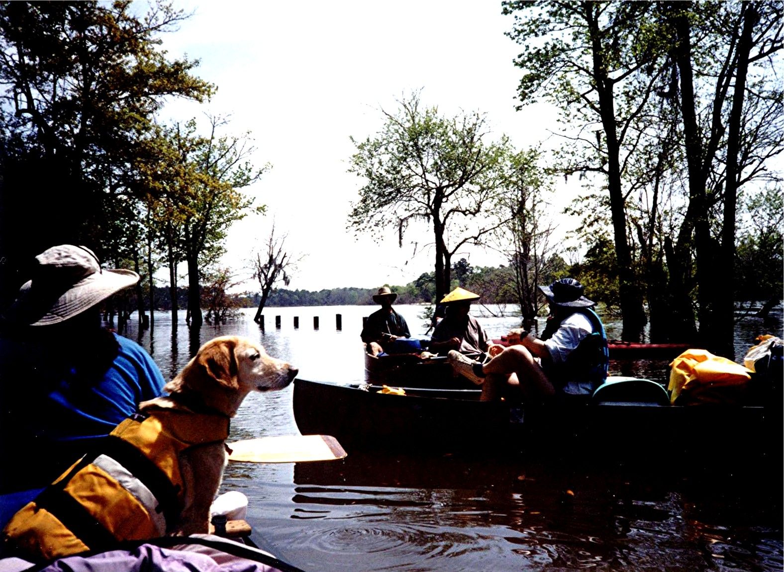 Keith is Trippin' The Altamaha River, March 2000