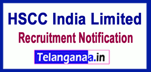 HSCC India Limited Recruitment Notification All India Govt Jobs,Aadhar ...