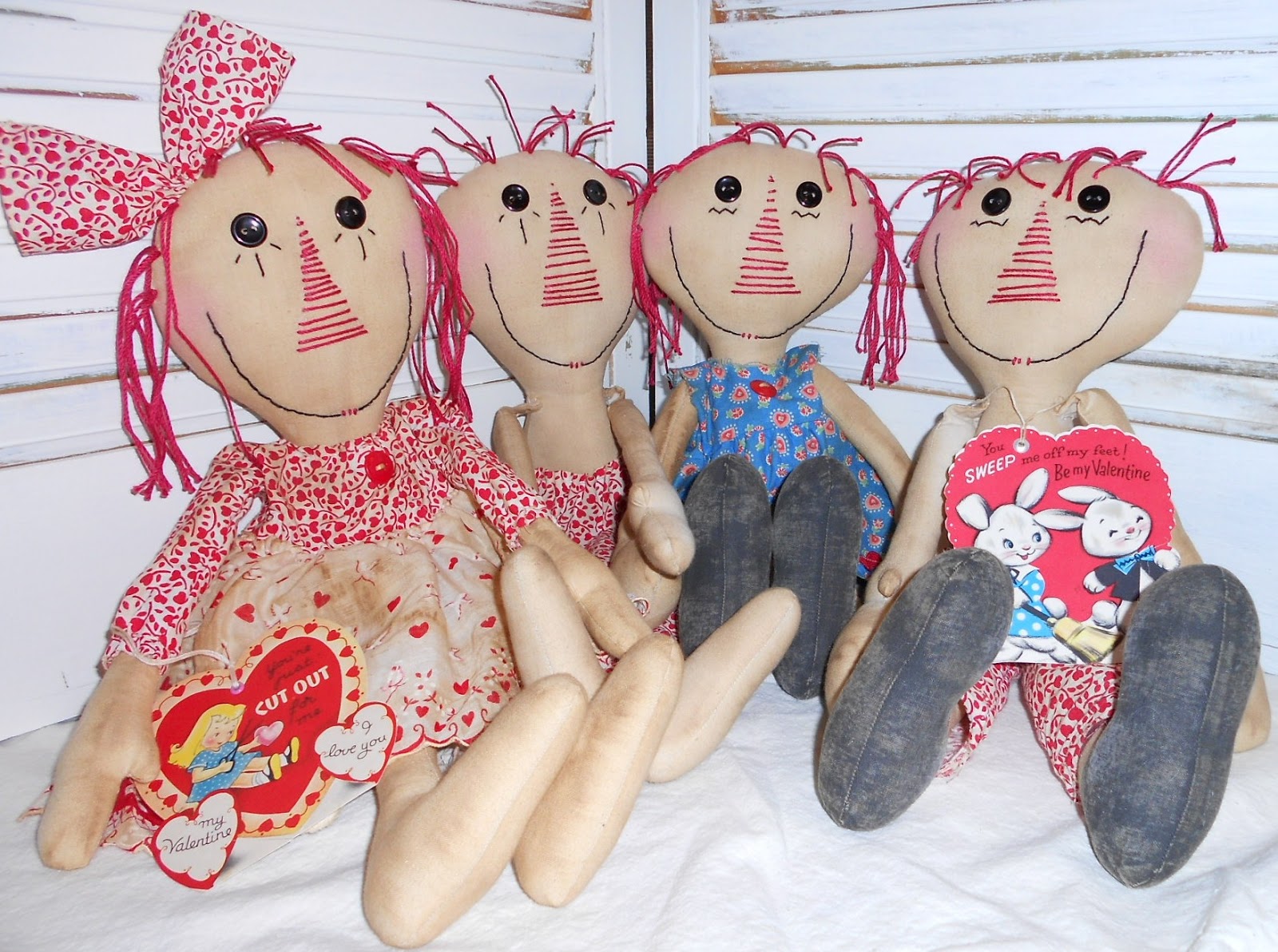 RaGGeDy JaYnE's: Valentine's Dolls