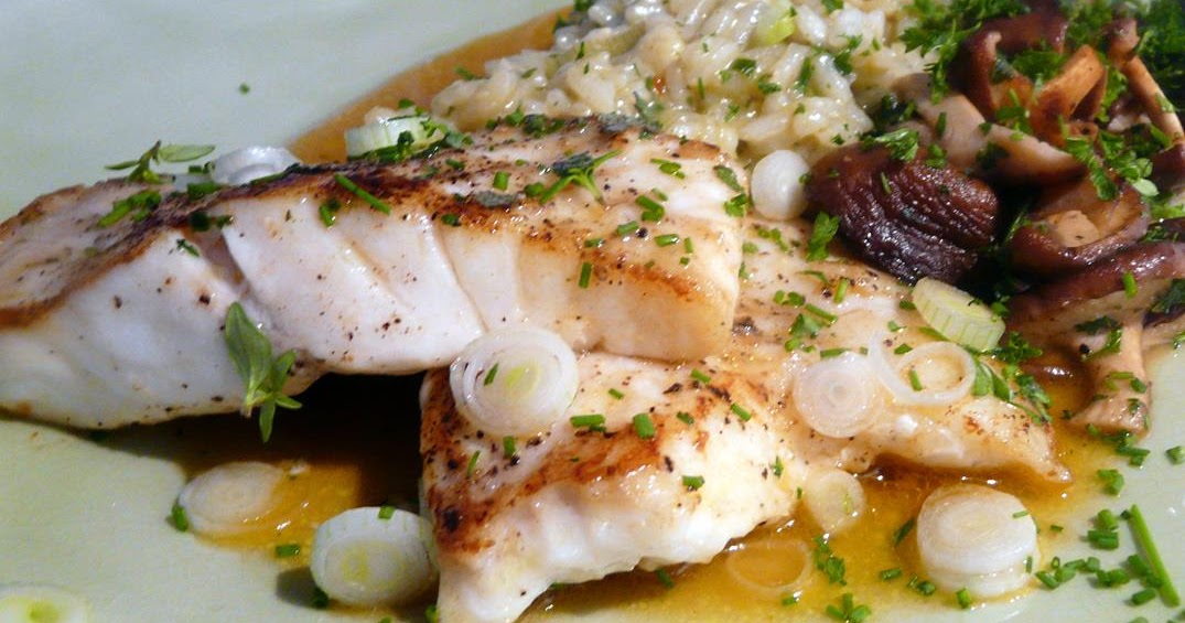 Kulinarische Welten zu Fisch- und Meeresfrucht: Steinbutt an ... Kulinarische Welten zu Fisch- und Meeresfrucht: Steinbutt an ...