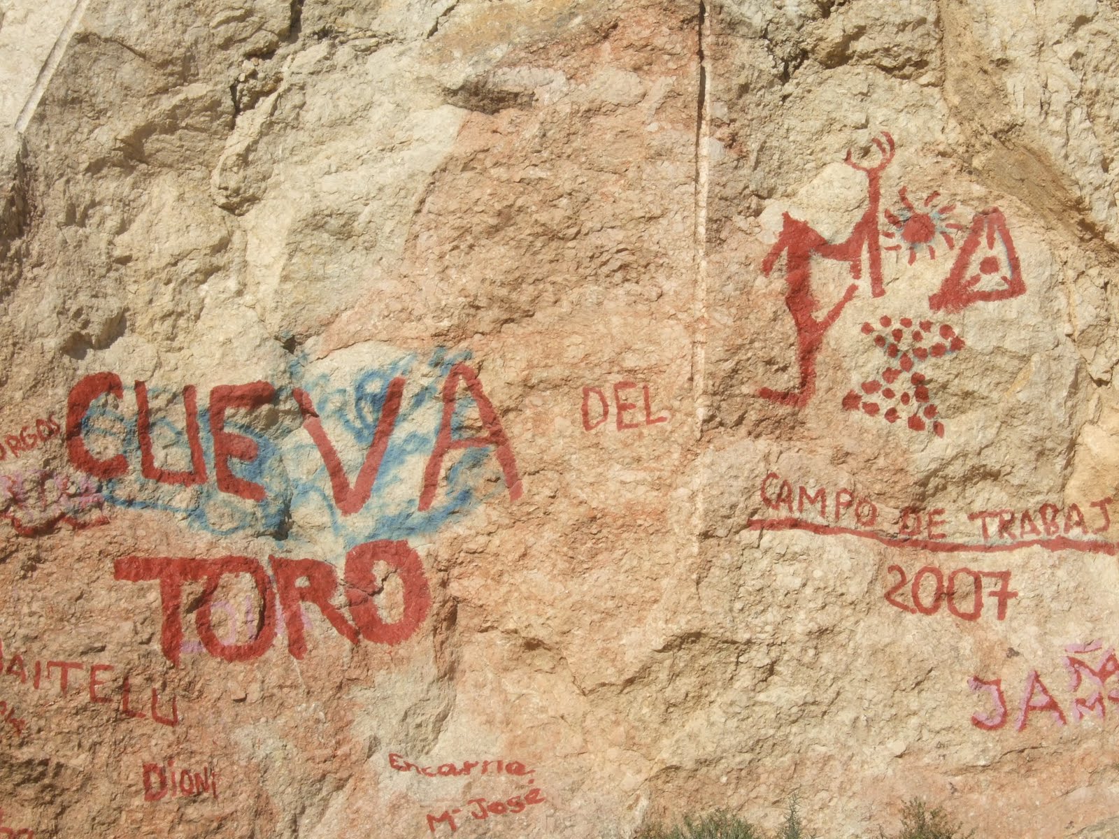 El blog de Silvestre de Vélez Rubio la cueva del toro