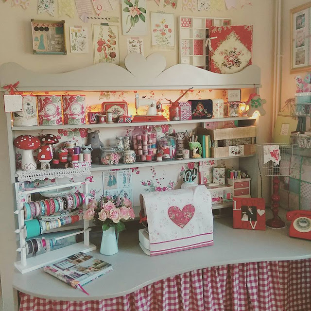 Sew a little love: Sewing corner revisited...