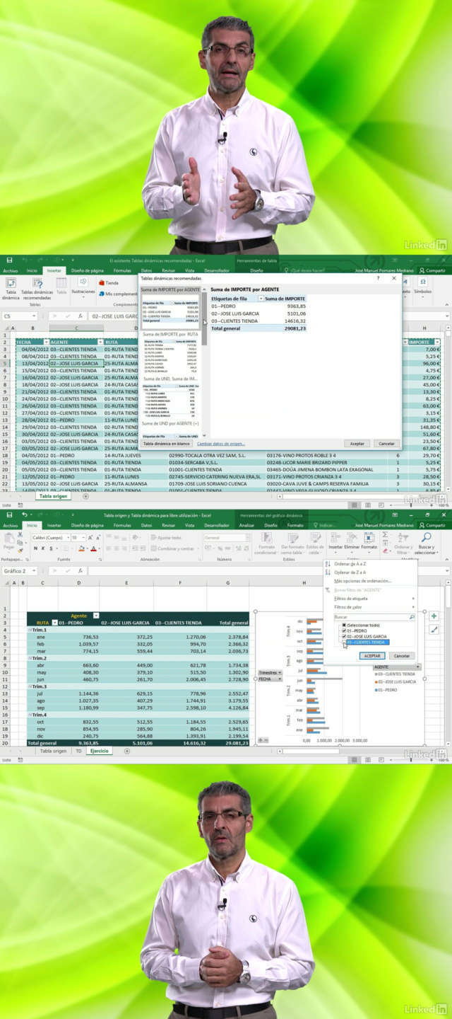 Curso Excel 2016: Aprende a organizar y gestionar Tablas dinámicas Curso Excel 2016: Aprende a organizar y gestionar Tablas dinámicas