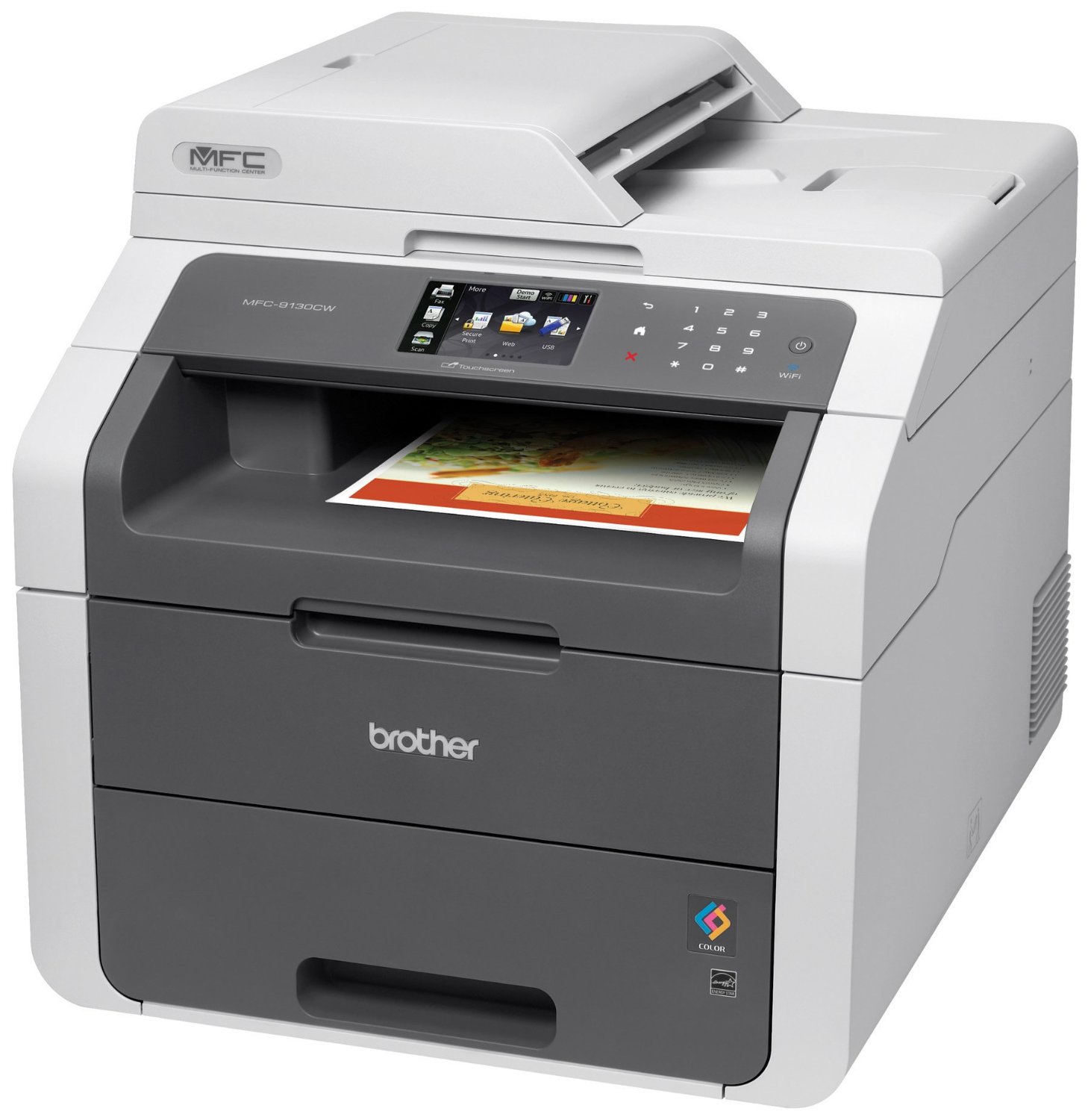 Brother Color Printer Copier Scanner Fax
