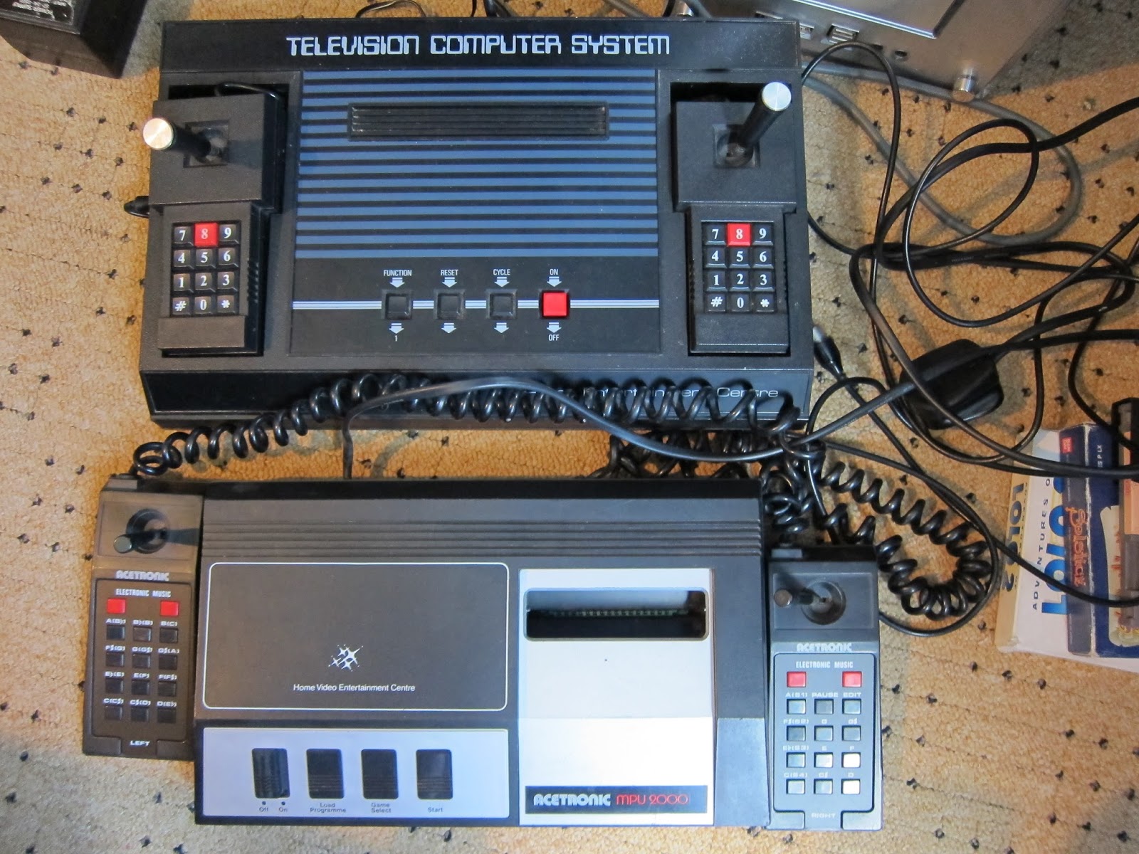 Dusty Old Games Rowtron Television Computer System Console & Games Review