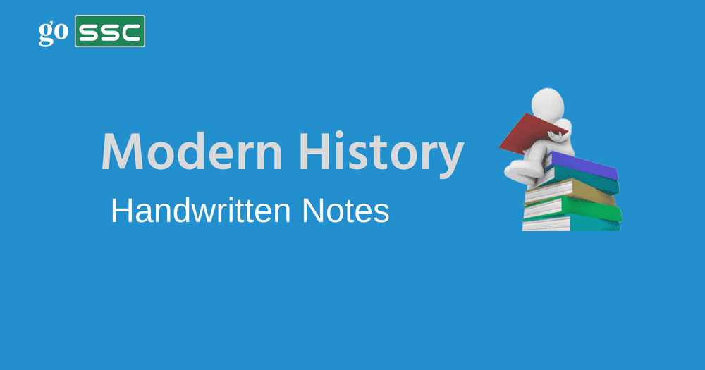 Download Modern History Handwritten Notes